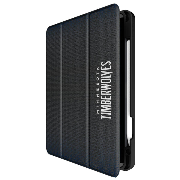 Minnesota Timberwolves Linen iPad Tablet Case for Apple iPad Front.Jpg