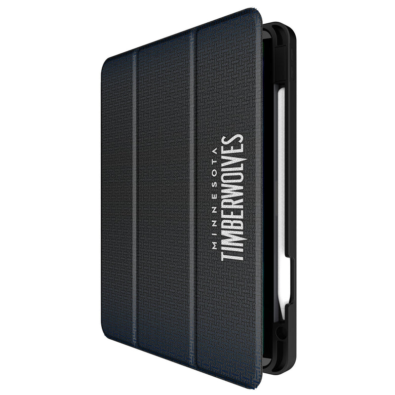 Minnesota Timberwolves Linen iPad Tablet Case for Apple iPad Front.Jpg