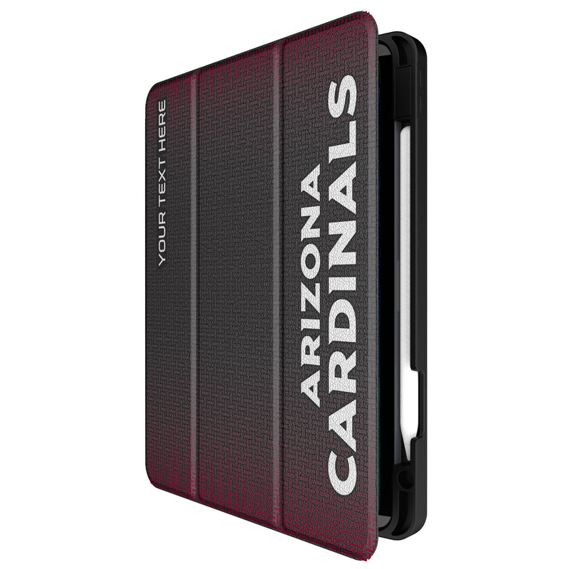 Arizona Cardinals Personalized Linen iPad Tablet Case for Apple iPad Front.Jpg