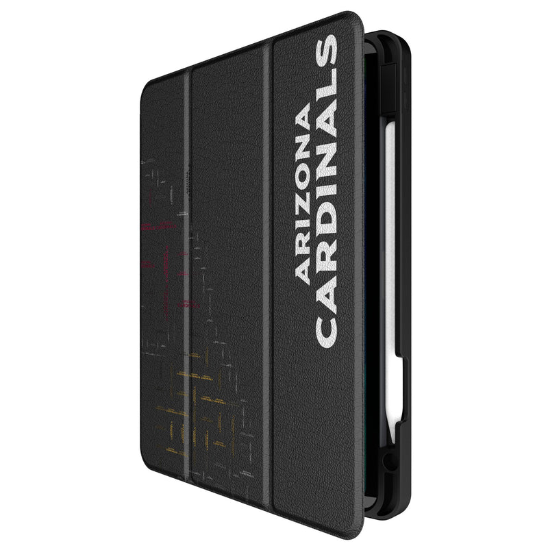 Arizona Cardinals Quadtile iPad Tablet Case for Apple iPad Front.Jpg