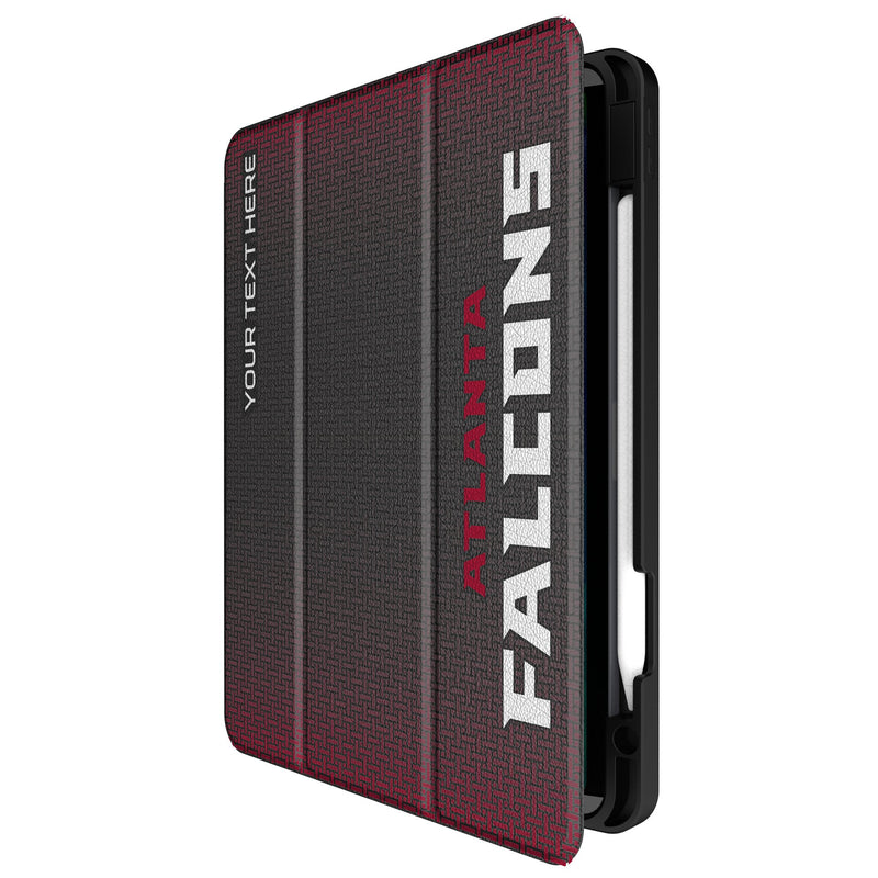 Atlanta Falcons Personalized Linen iPad Tablet Case for Apple iPad Front.Jpg