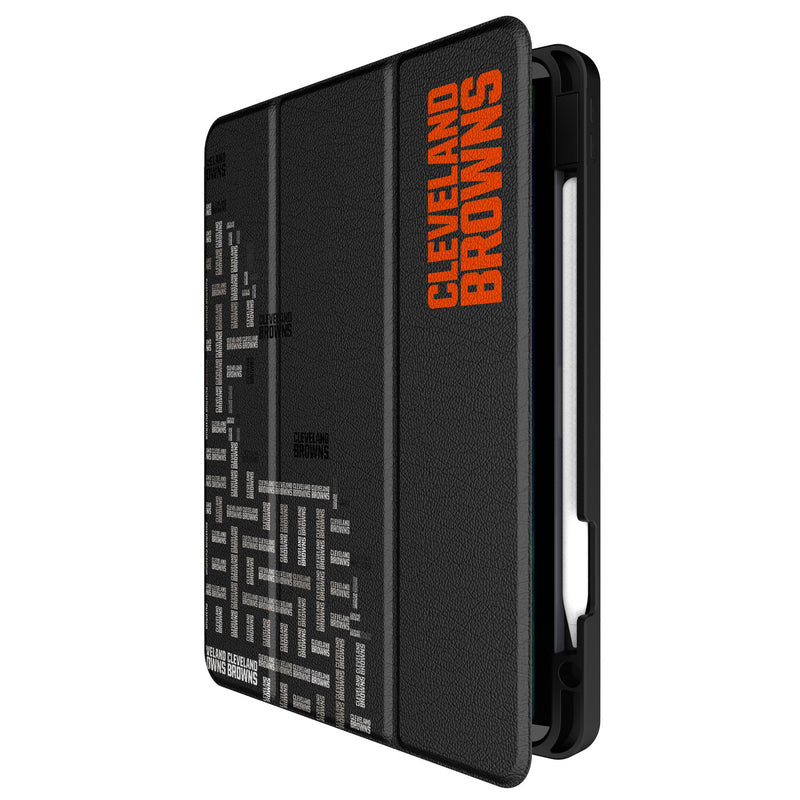 Cleveland Browns Quadtile iPad Tablet Case for Apple iPad Front.Jpg