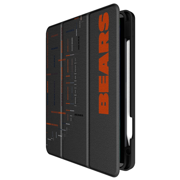 Chicago Bears Quadtile iPad Tablet Case for Apple iPad Front.Jpg
