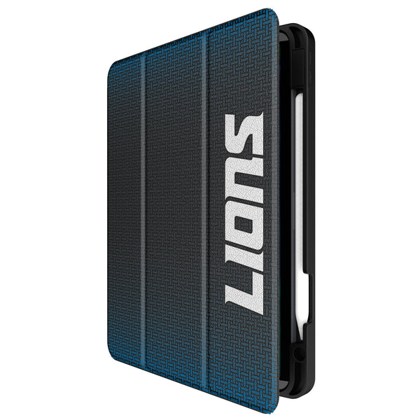 Detroit Lions Linen iPad Tablet Case Front.Jpg