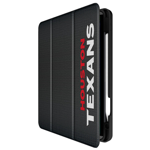 Houston Texans Linen iPad Tablet Case for Apple iPad Front.Jpg
