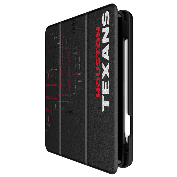 Houston Texans Quadtile iPad Tablet Case for Apple iPad Front.Jpg