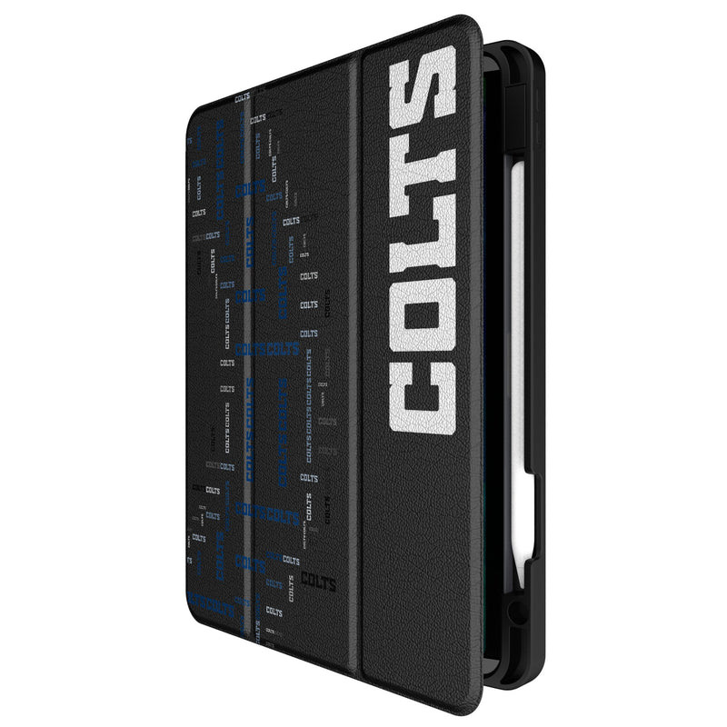 Indianapolis Colts Quadtile iPad Tablet Case for Apple iPad Front.Jpg