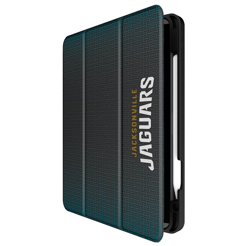 Jacksonville Jaguars Linen iPad Tablet Case for Apple iPad Front.Jpg