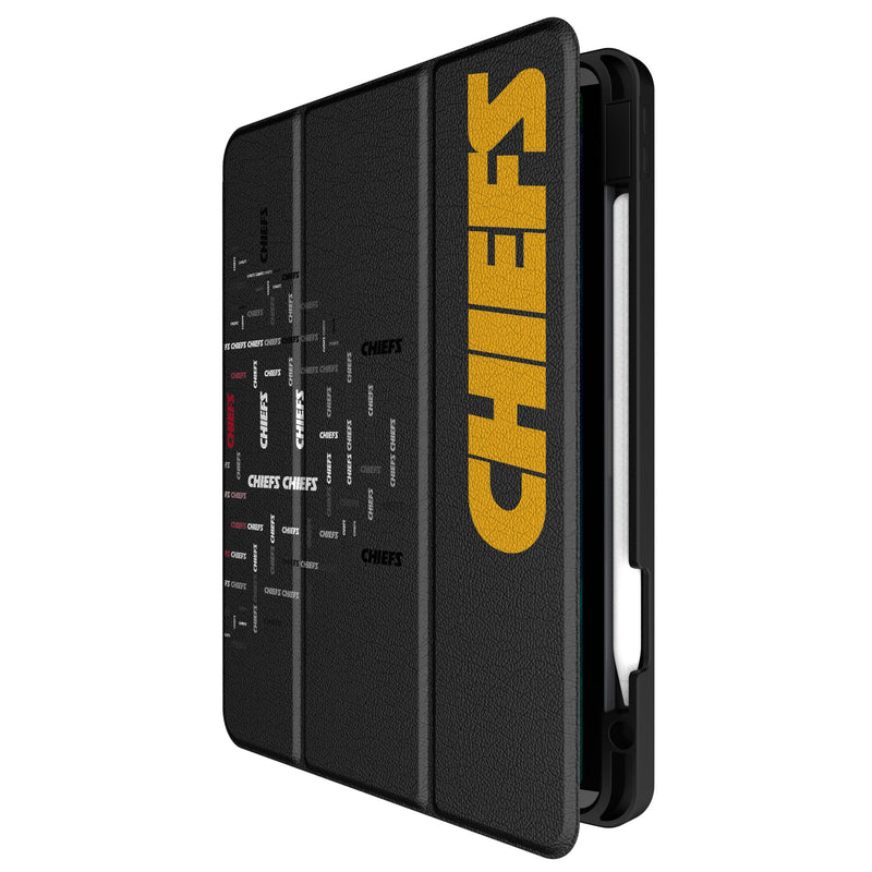 Kansas City Chiefs Quadtile iPad Tablet Case for Apple iPad Front.Jpg