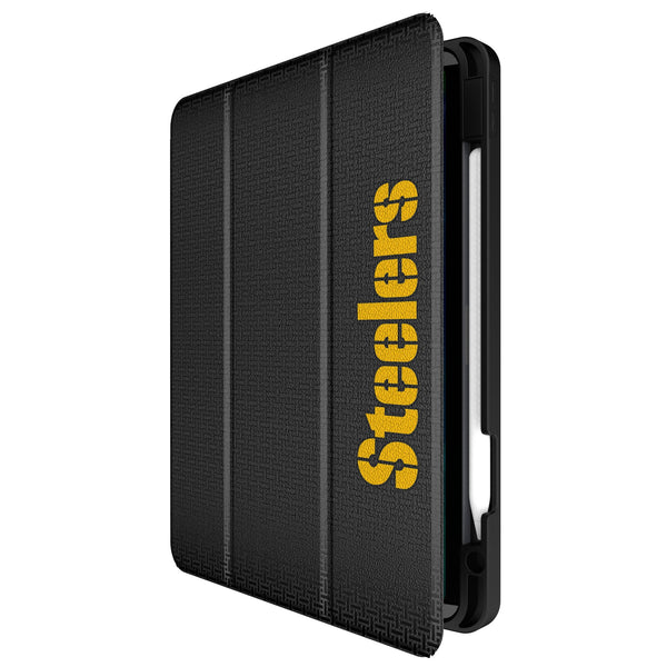 Pittsburgh Steelers Linen iPad Tablet Case for Apple iPad Front.Jpg
