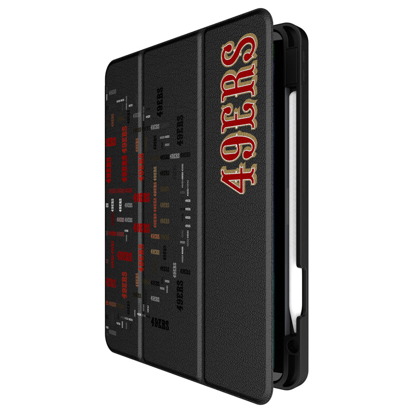 San Francisco 49ers Quadtile iPad Tablet Case Front.Jpg