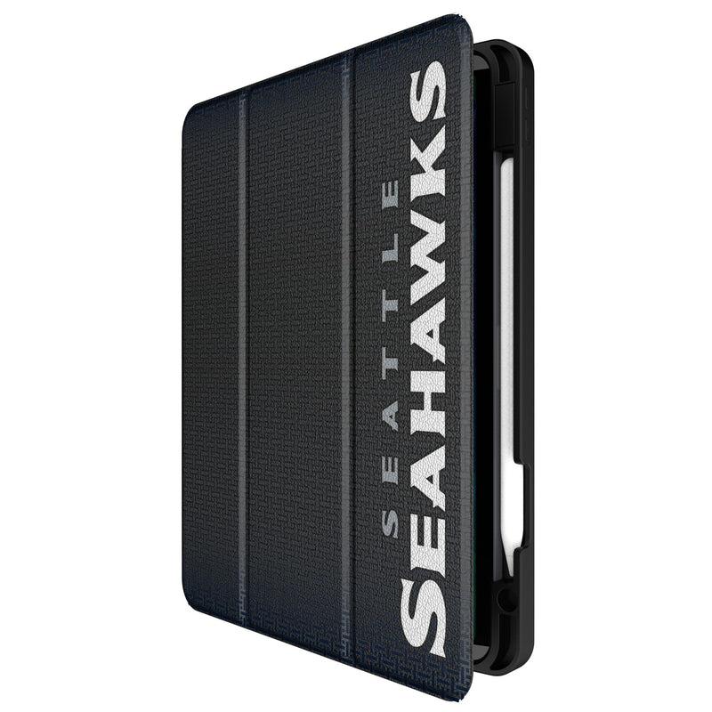 Seattle Seahawks Linen iPad Tablet Case for Apple iPad Front.Jpg