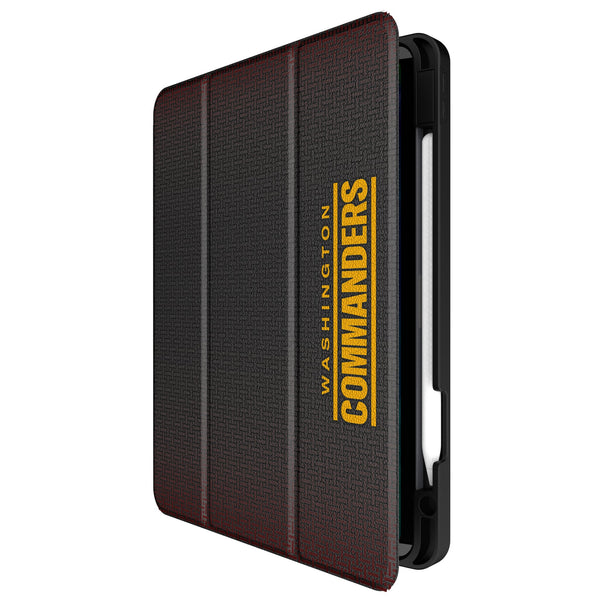Washington Commanders Linen iPad Tablet Case for Apple iPad Front.Jpg
