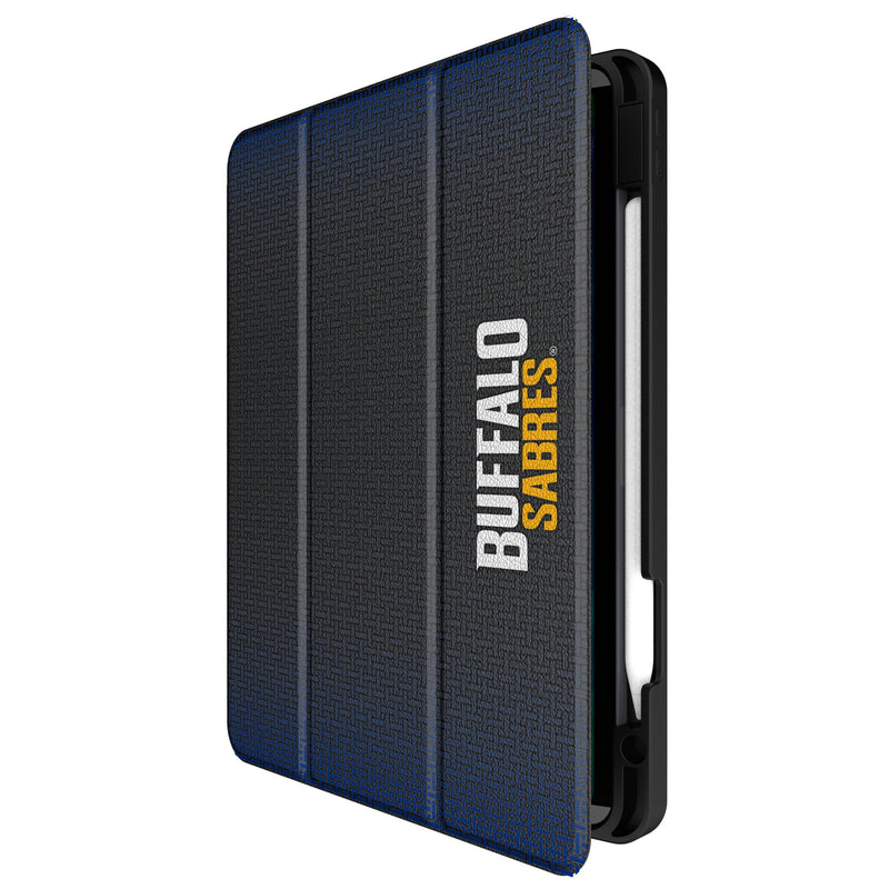 Buffalo Sabres Linen iPad Tablet Case for Apple iPad Front.Jpg
