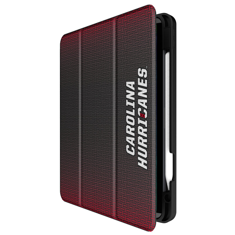 Carolina Hurricanes Linen iPad Tablet Case for Apple iPad Front.Jpg