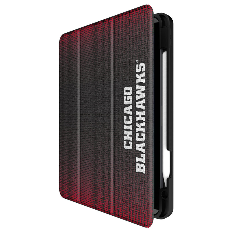 Chicago Blackhawks Linen iPad Tablet Case for Apple iPad Front.Jpg
