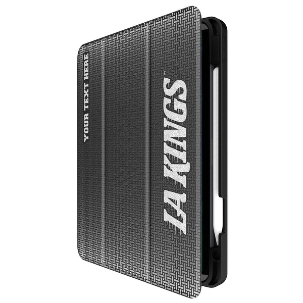 LA Kings Personalized Linen iPad Tablet Case for Apple iPad Front.Jpg