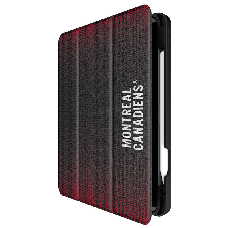 Montreal Canadiens Linen iPad Tablet Case for Apple iPad Front.Jpg
