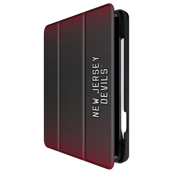 New Jersey Devils Linen iPad Tablet Case for Apple iPad Front.Jpg