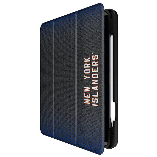 New York Islanders Linen iPad Tablet Case for Apple iPad Front.Jpg