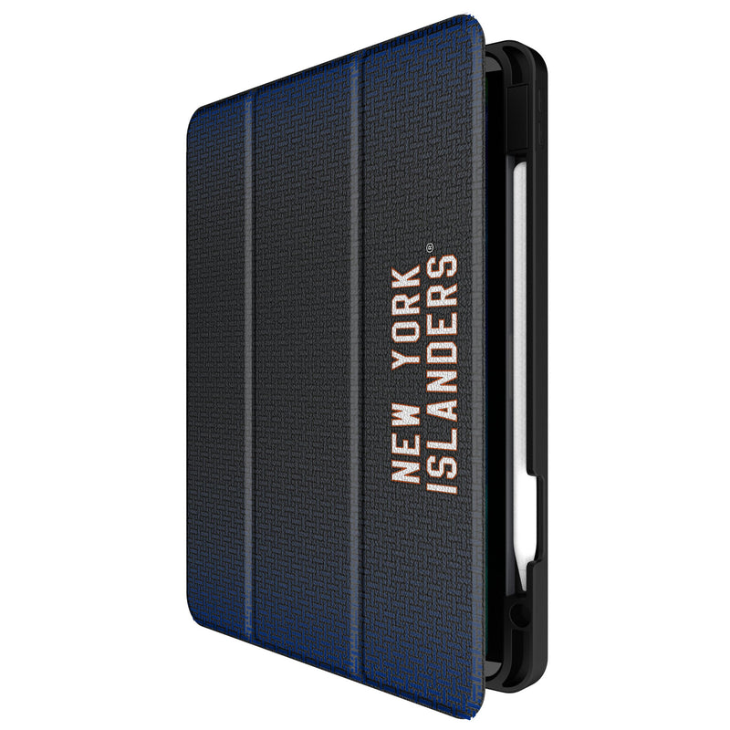 New York Islanders Linen iPad Tablet Case for Apple iPad Front.Jpg