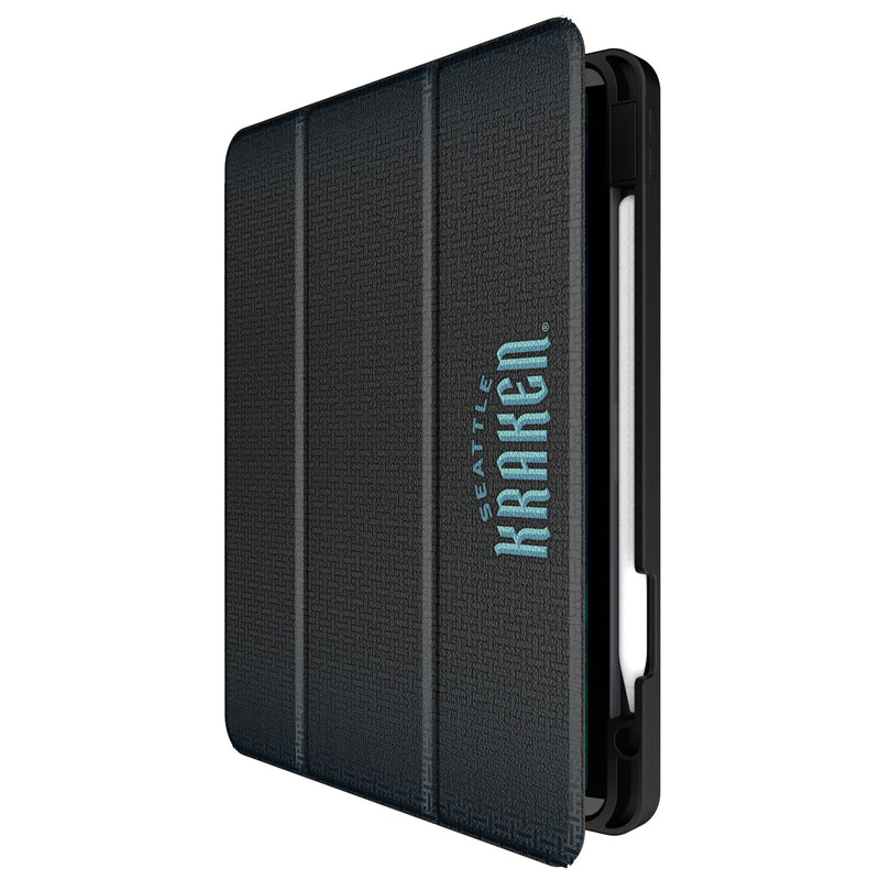 Seattle Kraken Linen iPad Tablet Case for Apple iPad Front.Jpg