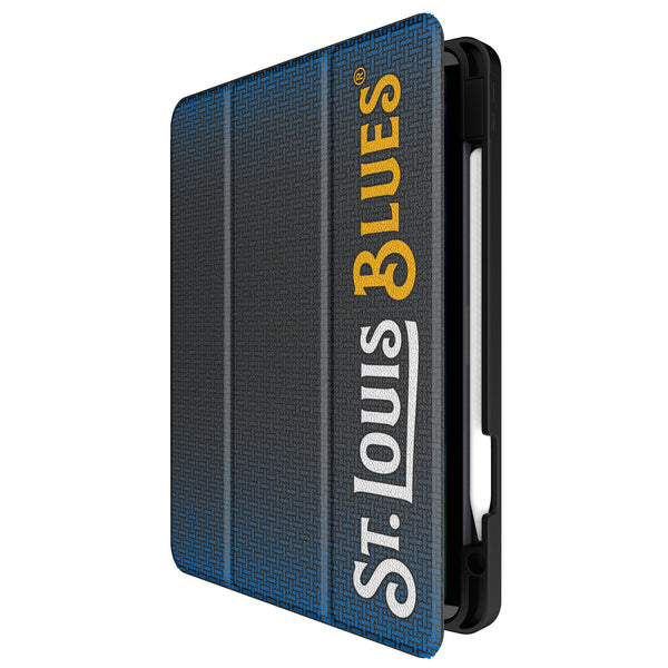 St. Louis Blues Linen iPad Tablet Case for Apple iPad Front.Jpg