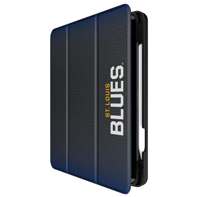 St. Louis Blues Linen iPad Tablet Case for Apple iPad Front.Jpg