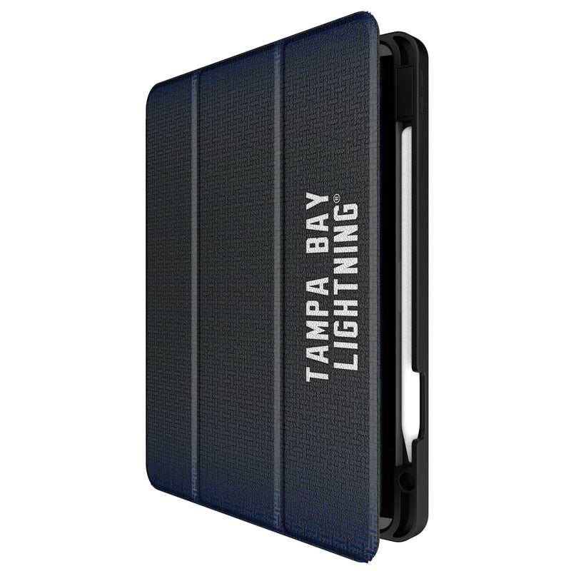 Tampa Bay Lightning Linen iPad Tablet Case for Apple iPad Front.Jpg
