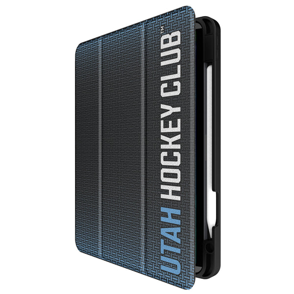 Utah Hockey Club Linen iPad Tablet Case for Apple iPad Front.Jpg