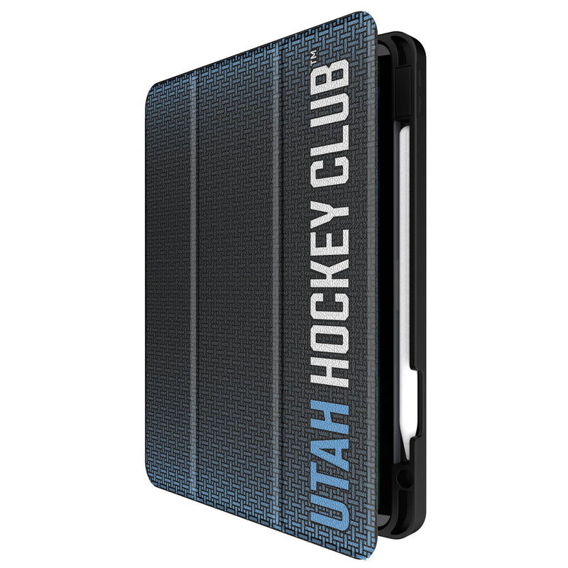 Utah Hockey Club Linen iPad Tablet Case for Apple iPad Front.Jpg