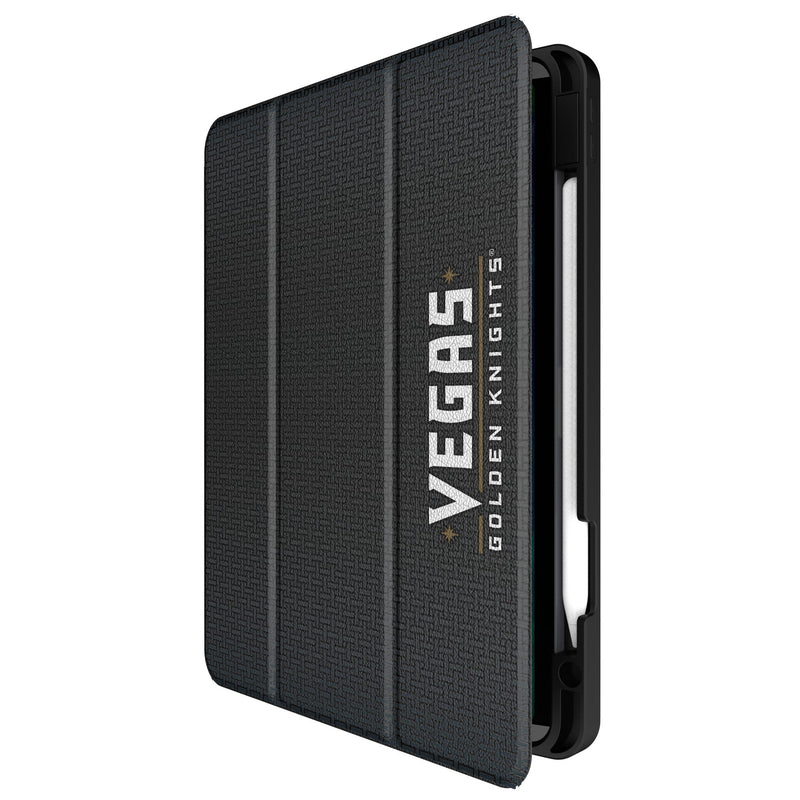 Vegas Golden Knights Linen iPad Tablet Case for Apple iPad Front.Jpg