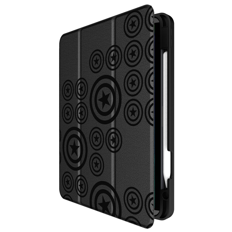 Marvel Avengers Captain America Sigil iPad Tablet Case for Apple iPad Front.Jpg