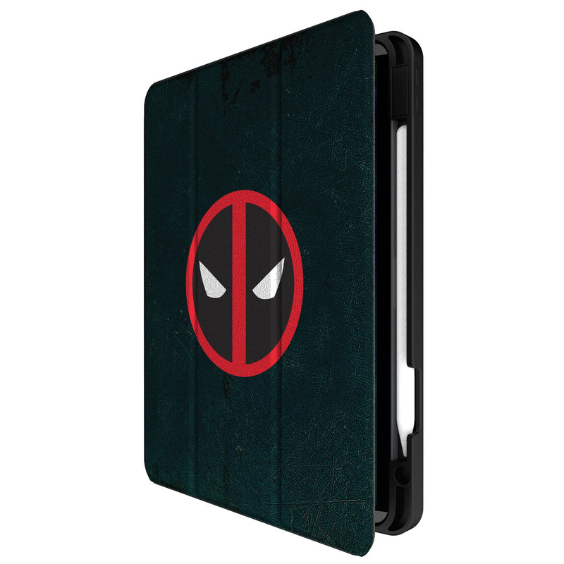Marvel Deadpool Badge iPad Tablet Case for Apple iPad Front.Jpg