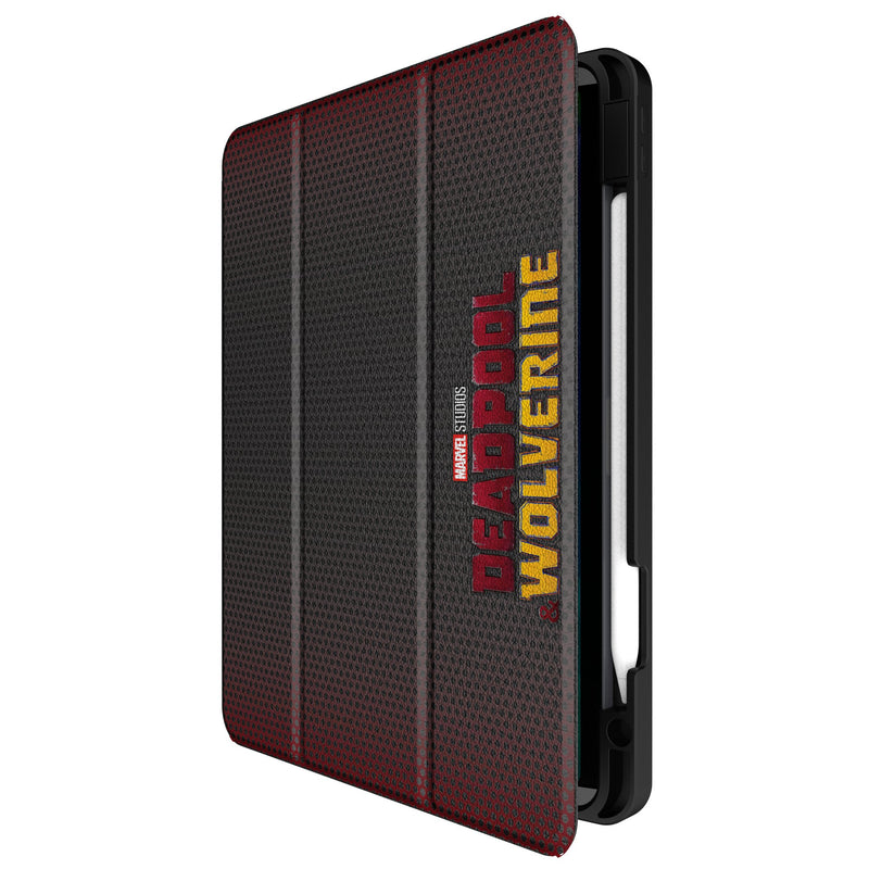 Marvel Deadpool Wolverine Grid iPad Tablet Case Front.Jpg