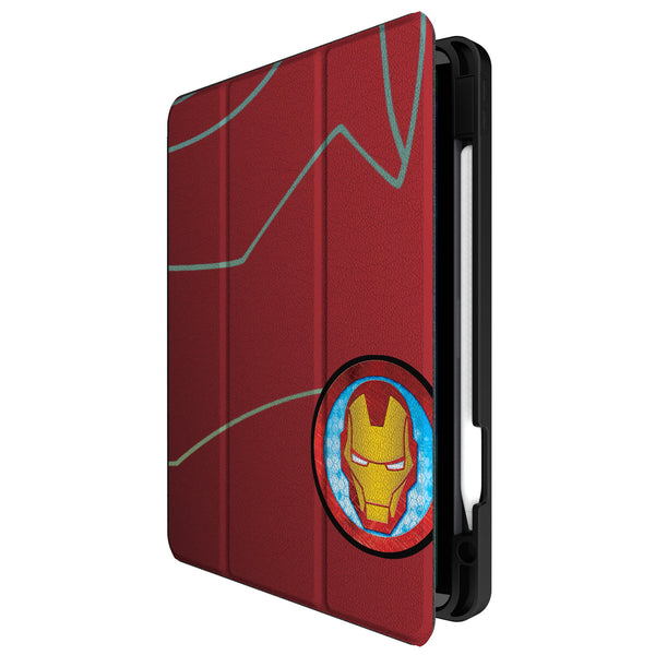 Marvel Avengers Iron Man MechLine iPad Tablet Case for Apple iPad Front.Jpg