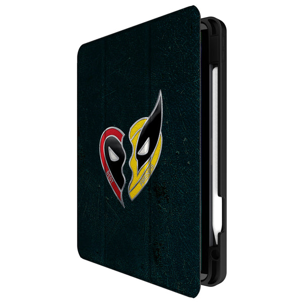 Marvel Ladypool Badge iPad Tablet Case for Apple iPad Front.Jpg