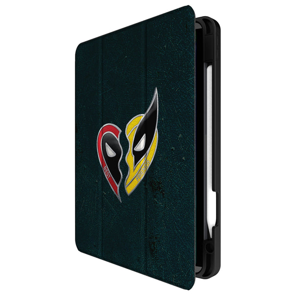 Marvel Ladypool Badge iPad Tablet Case for Apple iPad Front.Jpg