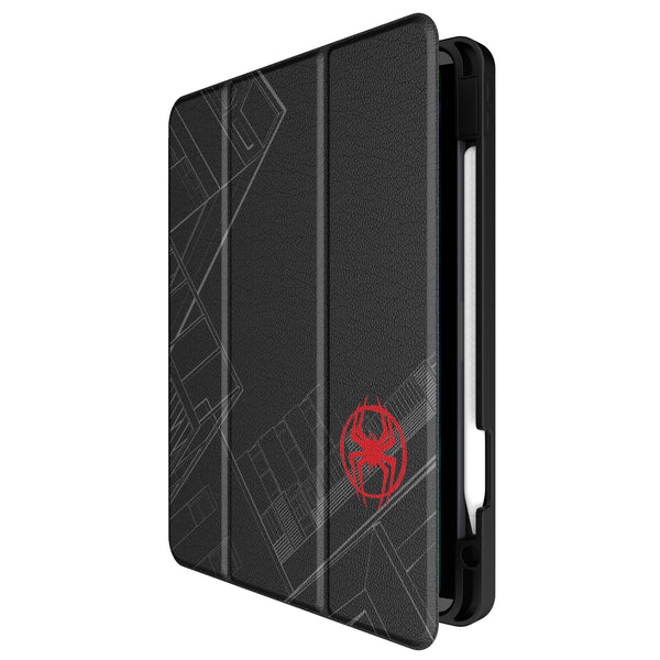 Marvel Miles Morales Badge iPad Tablet Case for Apple iPad Front.Jpg