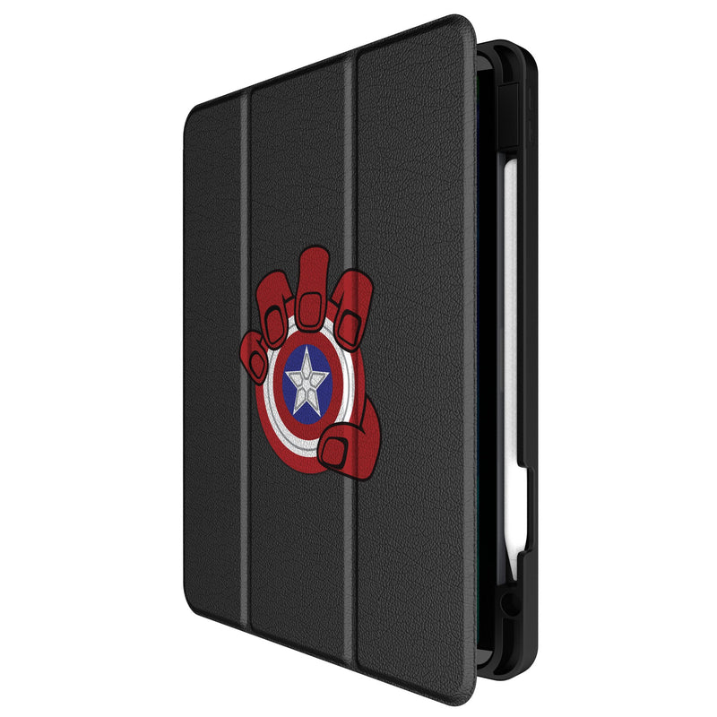 Marvel Avengers Red Hulk Badge iPad Tablet Case for Apple iPad Front.Jpg