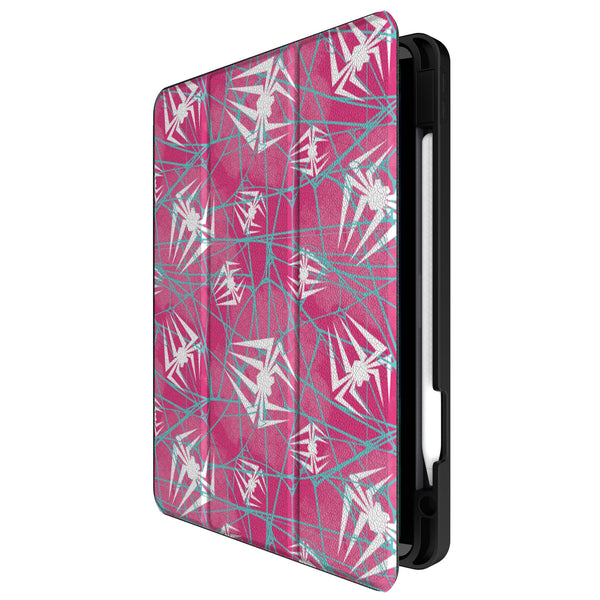 Marvel Spider-Gwen Pattern iPad Tablet Case for Apple iPad Front.Jpg