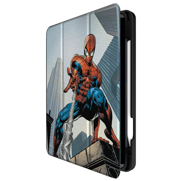 Marvel Spider-Man Cover Art iPad Tablet Case Front.Jpg