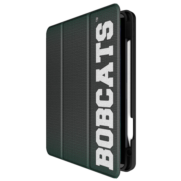Ohio University Bobcats Linen iPad Tablet Case for Apple iPad Front.Jpg