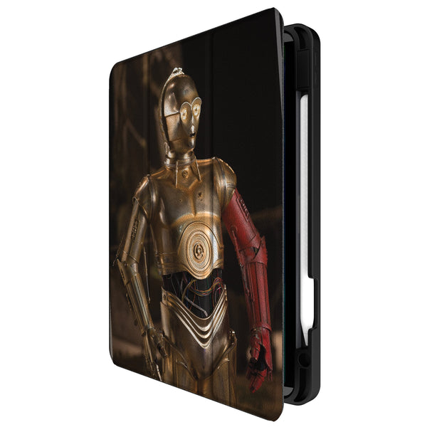 Star Wars C-3PO Portrait iPad Tablet Case for Apple iPad Front.Jpg