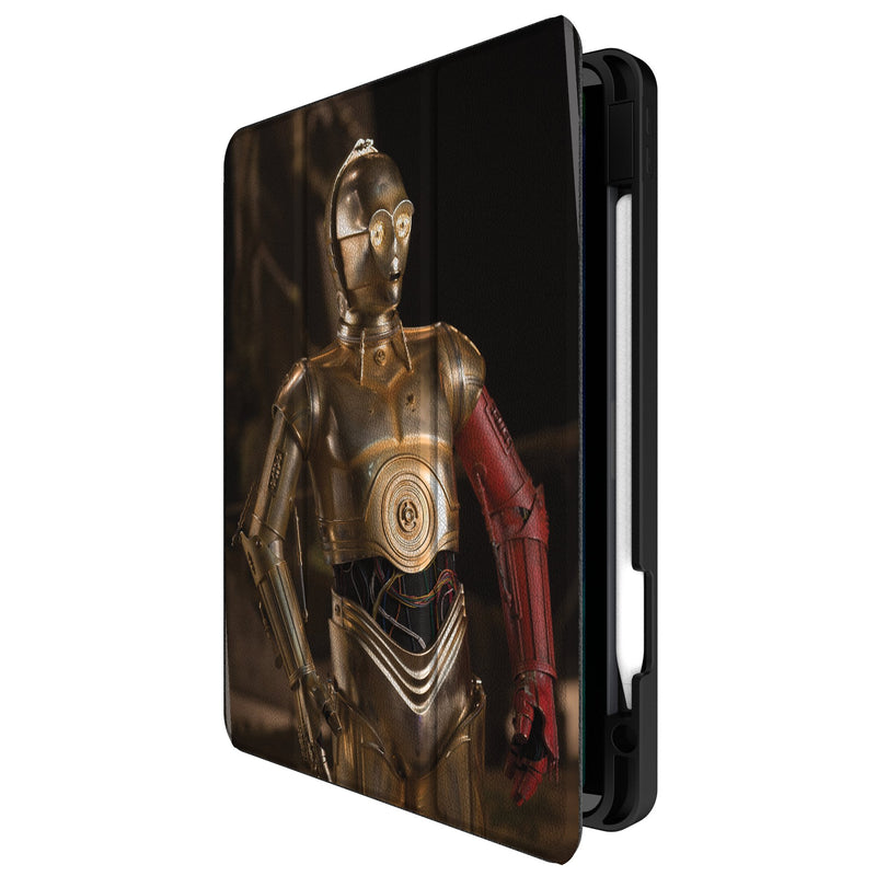 Star Wars C-3PO Portrait iPad Tablet Case for Apple iPad Front.Jpg