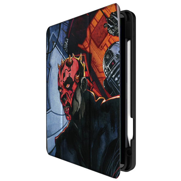 Star Wars Darth Maul Portrait iPad Tablet Case for Apple iPad Front.Jpg