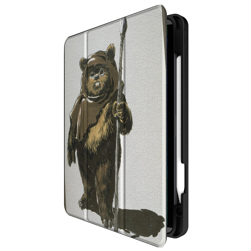 Star Wars Ewok Portrait iPad Tablet Case Front.Jpg