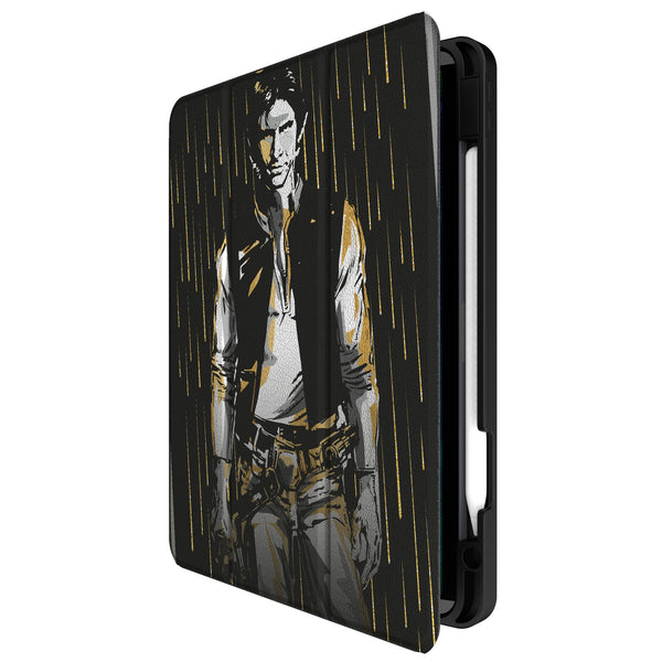 Star Wars Han Solo Portrait iPad Tablet Case Front.Jpg