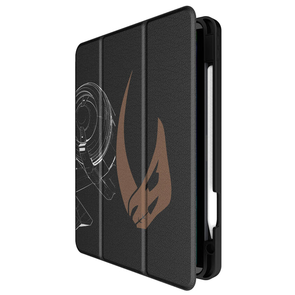 Star Wars Razor Crest FactionTech iPad Tablet Case for Apple iPad Front.Jpg