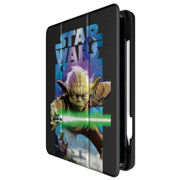 Star Wars Yoda Portrait Collage iPad Tablet Case Front.Jpg